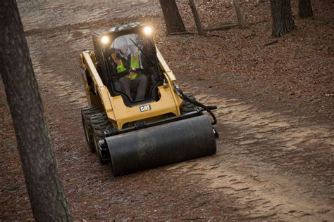 cat vibratory roller for skid steer|CV119 Vibratory Drum Compactors .